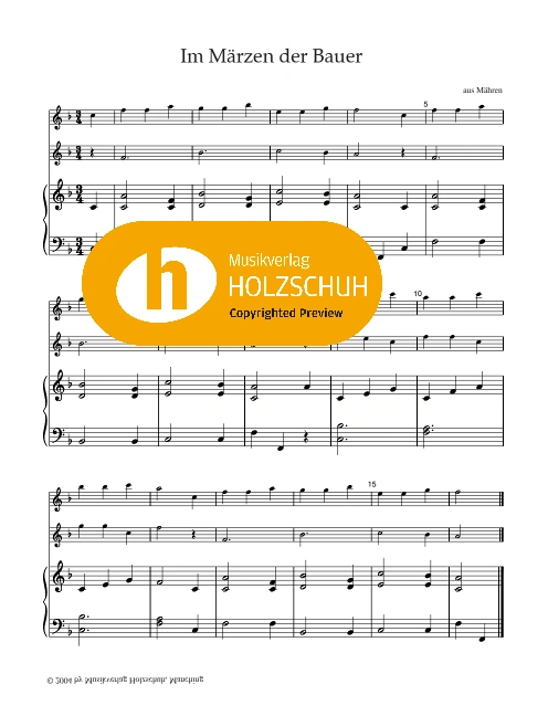 Im Märzen der Bauer